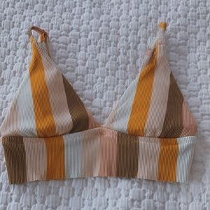 striped aerie triangle bikini offers accepted
